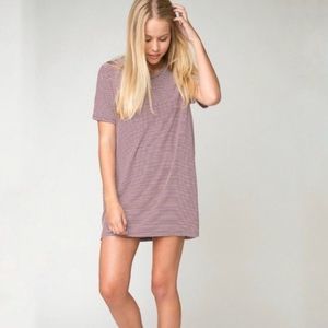 Brandy Melville Luanda Striped T Shirt Dress